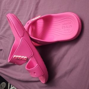 COPY - Pink Size 9 Crocs Slides